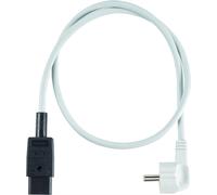 BACHMANN Rallonge H05VV-F3G1,5,grise, fiche à contact de protection CEE 7/7 C19 0,5m