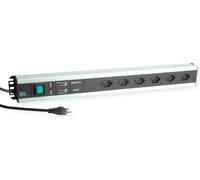 BACHMANN Réglette d'artisan 6xT13 CH, GVS, incl. fusible thermique 10A, interrupteur