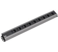 BACHMANN Réglette pour artisans 9x contact de protection, interrupteur, 2 m
