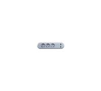 BACHMANN SMART 3x contact de protection 2x USB Charger, 5VDC 3,1 A , blanc