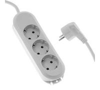 Bachmann SMART - Coupe-circuit - connecteurs de sortie : 3 (CEE 7/4) - 5 m cordon - Allemagne - blanc