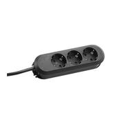 SMART - Coupe-circuit - connecteurs de sortie : 3 (CEE 7/4) - 3 m cordon - Allemagne - noir