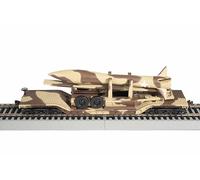Bachmann Spur Ho 52' Depressed-Center Flatcar Wagon Plat Grève Force