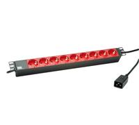 Bachmann Steckdosenleiste (rack - Einbauf?hig) - Schutzkontakt - Eingabe, Eingang Iec 60320 C20 - Ausgangsanschl?sse: 9 (power Cee 7/3)