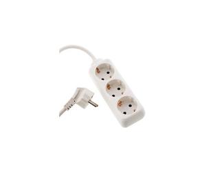 Bachmann Steckdosenleiste Selly 3 Fach 1,5m weiss
