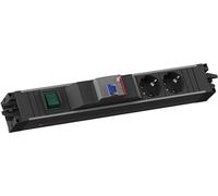 Bachmann Step Alu 2Xcee7/3 1Xfi 1Xinterrupteur Gst18