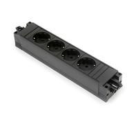 Bachmann Step Base 4x 230V RA GST In/Out Noir (Prise européenne) - 906.18819