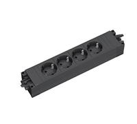 Bachmann Bloc multiprise STEP 906.18819 – 4 prises Type F (CEE 7/3)