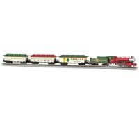 Bachmann Ready to Run Electric Scale Spirit of Christmas Set de Train électrique prêt à l'emploi Échelle N, 24017, Argenté