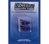 Bachmann Trains E - Z Mate Mark II magnétique Knuckle coupleurs en métal avec Ressort - Centre Tige - Long coupleur (12 Paires par Carte) - Échelle Ho