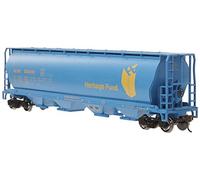 Bachmann Trains Heritage Fund 4 Bay cylindrique Grain Hopper-Ho Échelle
