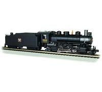 Bachmann Trains - Prairie 2-6-2 w/Smoke & Tender - CB & Q #2121 - Échelle HO