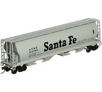 Bachmann Trains Santa Fe 4 Bay cylindrique Grain Hopper