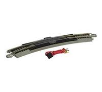 Bachmann Trains Snap-Fit E-Z Track 18 Radius Curved Terminal Rerailer with Wire G