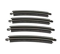 Bachmann Trains Snap-Fit E-Z Track 55,9 cm Radius Curved Track (4/Carte)