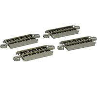 Bachmann Trains Snap-Fit E-Z Track 7,6 cm Straight Track (4/Carte)