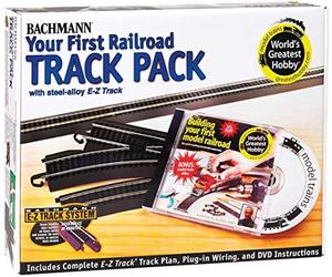 Bachmann Trains Snap - Fit E - Z Track Alliage d'acier World's Greatest Hobby Track Pack