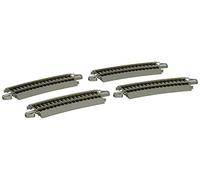 Bachmann Trains Snap-Fit E-Z Track Demi Section 45,7 cm Radius Curved Track (4/Carte)