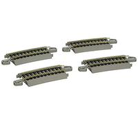 Bachmann Trains Snap-Fit E-Z Track Tiers Section 45,7 cm Radius Curved Track (4/Carte)