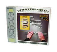 Bachmann Trains SnapFit EZ TRACK LAYOUT EXPANDER SET Rail NICKEL SILVER avec plate-forme grise ?chelle HO moyenne