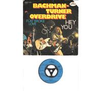 BACHMANN-TURNER OVERDRIVE - BACHMANN-TURNER OVERDRIVE / Hey You / Flat Broke Love / 1975 / Bildhülle / mercury # 6167173 / Deutsche Pressung / 7" Vinyl Single Schallplatte