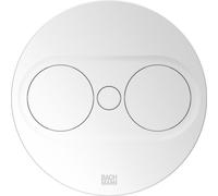 Bachmann TWIST 2 prise polyvalente encastrée, 2 prises et 2 m de câble, blanc mat
