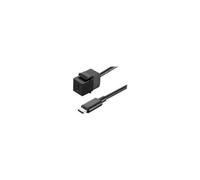 Bachmann USB 3.1 Type C Keystone Module - Prise modulaire - USB de type C - noir