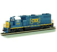 Bachmann Voie H0 Diesel EMD GP38-2 CSX CC Numéro de Service #2640 Bleu Courant Continu et Analogique