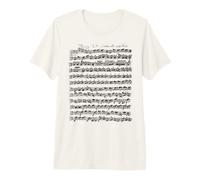 Bachpartita pour Violon n°3 Partition Mi Majeur Préludio T-Shirt Haut de Gamme