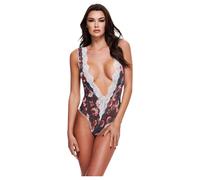 Baci - body en dentelle à motif floral