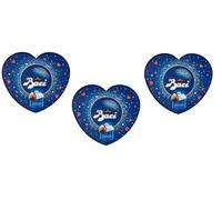 Baci Perugina Classico Lot de 3 chocolats foncés remplis de Gianduia Coffret cadeau pour la Saint-Valentin 50 g