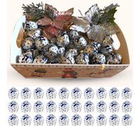 Baci Perugina Idées cadeaux pour Noël 2023 - Baci Perugina Classici 400 g + Étoile de Noël pailletée + Panier en carton de Noël