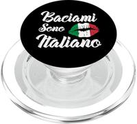 Baciami Sono Italiano Kiss Me Im Italia Italia Italie Drôle PopSockets PopGrip pour MagSafe
