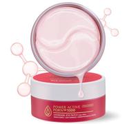BACIEL Lot de 30 paires de coussinets hydrogel pour les yeux contre les rides et les cernes - Avec 1000 ppm PDRN, collagène et peptides - Pour les yeux fatigués et gonflés