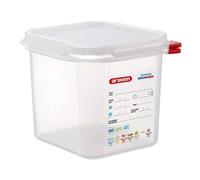 Bacinelle Gastronorm 1/6 H. 15 cm En Plastique PP Araven Avec Couvercle