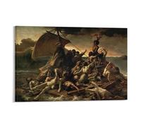 BACION Impression Sur Toile Moderne Abstraite De The Raft of The Medusa Theodore Gericault Reproduction De Peintures À L'huile Sur Toile Art Mural Pour Décoration
