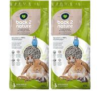 Back-2-Nature Couchage/Litière pour Petits Animaux 10 L (Lot de 2)