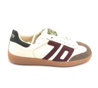 Back 70 Cloud FW26 Baskets Cuir/Velours Écru-Taupe Semelle Caoutchouc