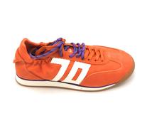 Back 70 Rocket Sneakers En Tissu Élastique Daim Orange Fond En Caoutchouc S