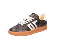 BACK 70 STREETWEAR Baskets rétro en cuir marron