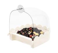 Back Bay pour Cage - Baignoire pour Oiseaux Transparent, Boîte à Cage Animaux Domestiques | Facile Propre Mannikin, Piccioncini, Feuillet Et Perruche, Cages