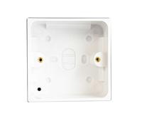Back Box 1 Gang Dencon Socket Size* Inside 41mm Outside 44mm Wall Mount