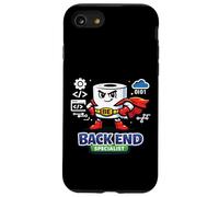 Back End Specialist Developer Funny Programmer Toilet Paper Coque pour iPhone SE (2020) / 7/8
