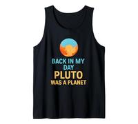 Back In My Day Pluto Was A Planet Astronomie rétro amusante Débardeur