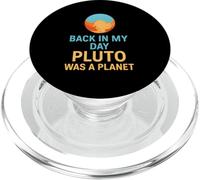 Back In My Day Pluto Was A Planet Astronomie rétro amusante PopSockets PopGrip pour MagSafe