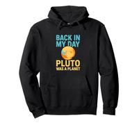 Back In My Day Pluto Was A Planet Astronomie rétro amusante Sweat à Capuche