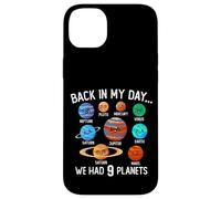 Back In My Day We Had 9 Planets Système solaire Space Science Coque pour iPhone 14 Plus