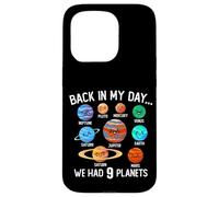 Back In My Day We Had 9 Planets Système solaire Space Science Coque pour iPhone 15 Pro