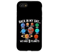 Back In My Day We Had 9 Planets Système solaire Space Science Coque pour iPhone SE (2020) / 7 / 8