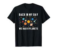 Back in My Day We Had Nine Planets Pluton Space Science Cadeaux T-Shirt